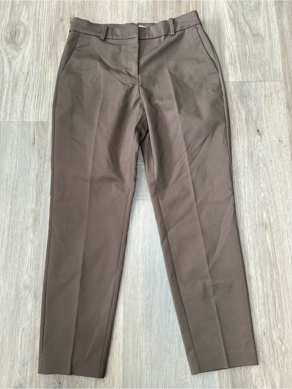 H&M ankle length slacks in taupe brown size 8